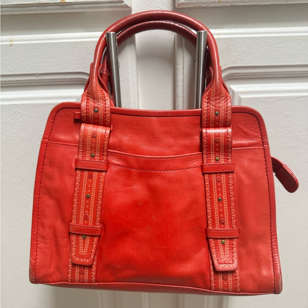 Radley London Orange Leather Bag